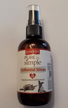 Load image into Gallery viewer, Lovejoys Pure and Simple Colloidal Silver