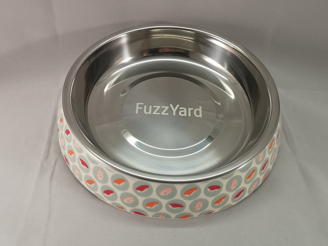 Fuzzyard Sushi Design Melamine Cat Bowl