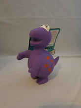 Load image into Gallery viewer, Latex Squeaky Dog Toy Dino
