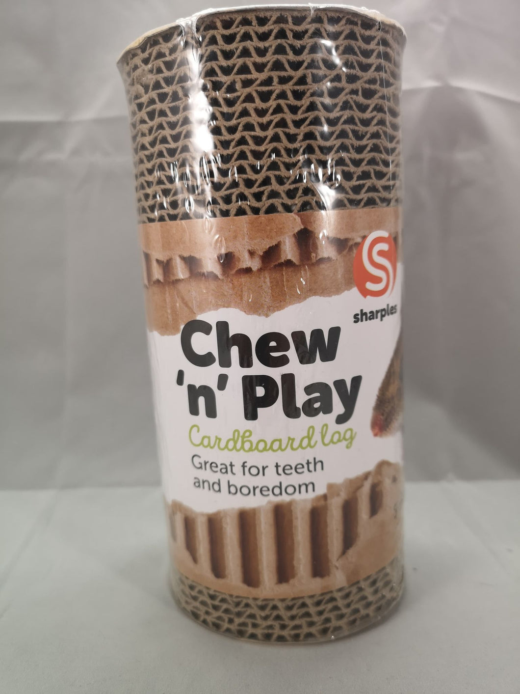 Chew 'N' Play Cardboard Log